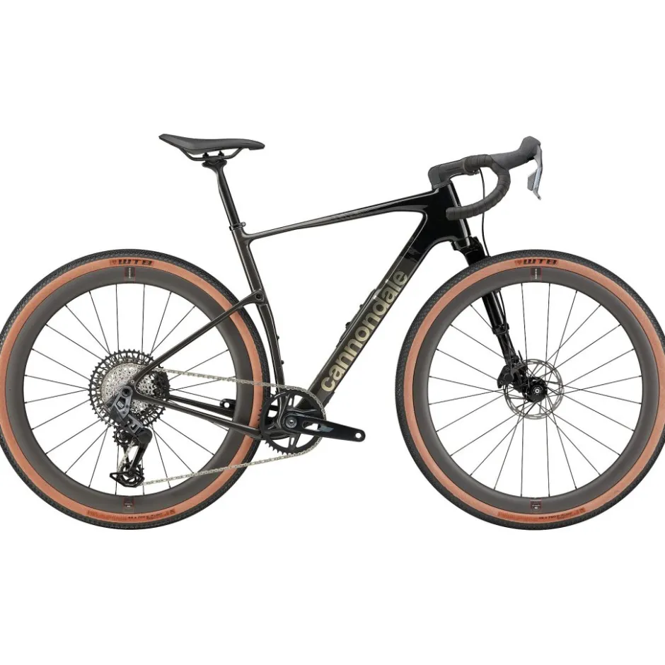 Gravelbikes Bikepacking < Cannondale TOPSTONE Carbon 1 Lefty AXS - Gravelbike - 2026 - zwart