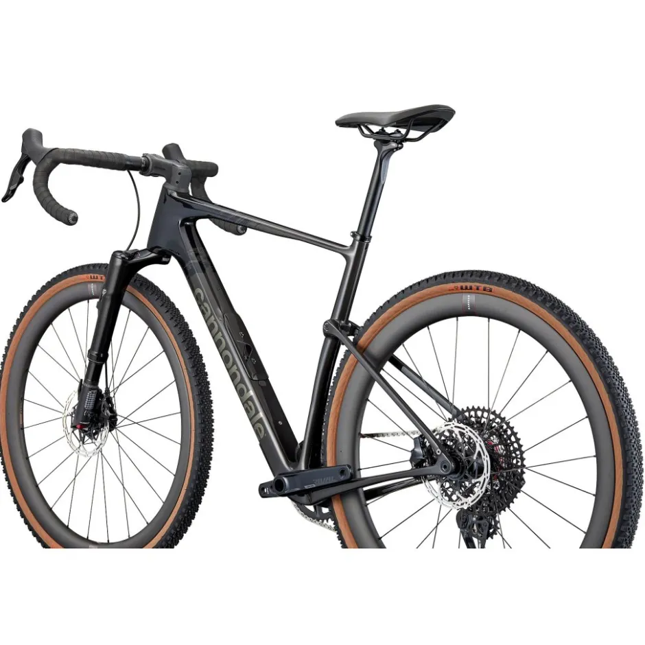Gravelbikes Bikepacking < Cannondale TOPSTONE Carbon 1 Lefty AXS - Gravelbike - 2025 - zwart