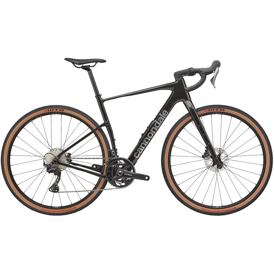 Gravelbikes Bikepacking < Cannondale TOPSTONE Carbon 2 - Shimano GRX - Gravelbike - 2025 - obsidian