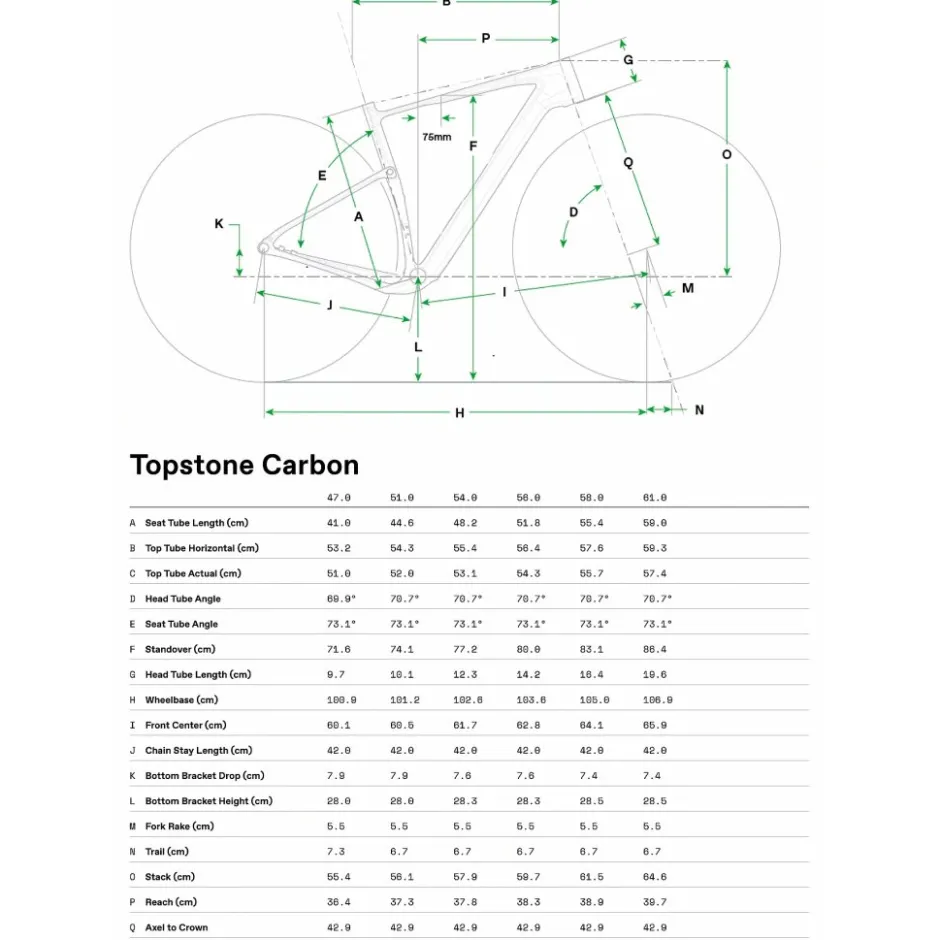 Gravelbikes Bikepacking < Cannondale TOPSTONE Carbon 2 - Shimano GRX - Gravelbike - 2025 - obsidian