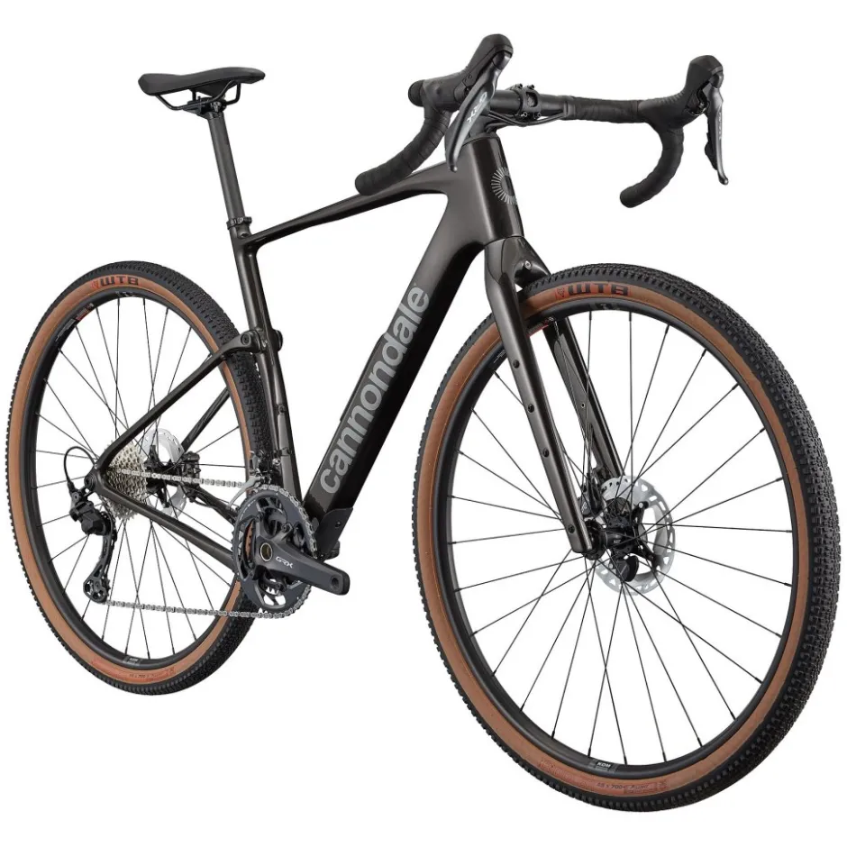 Gravelbikes Bikepacking < Cannondale TOPSTONE Carbon 2 - Shimano GRX - Gravelbike - 2025 - obsidian