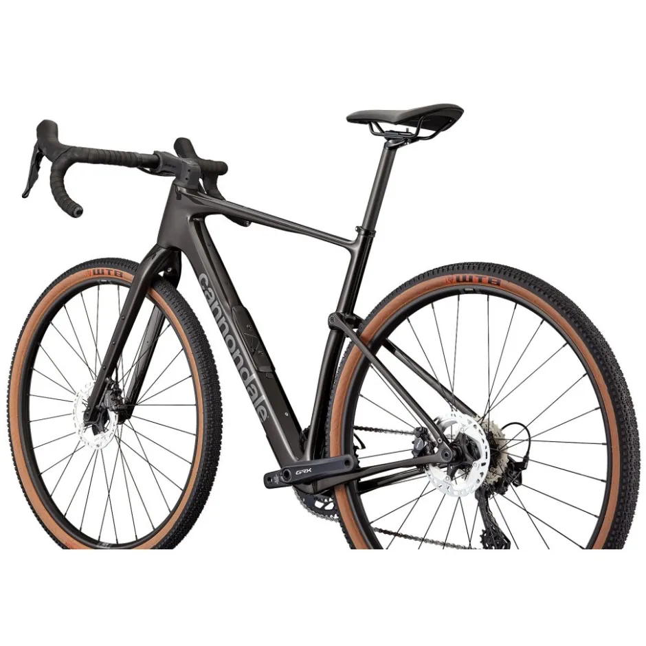 Gravelbikes Bikepacking < Cannondale TOPSTONE Carbon 2 - Shimano GRX - Gravelbike - 2025 - obsidian