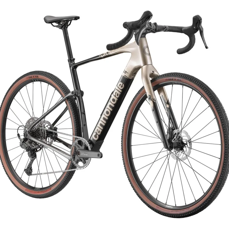 Gravelbikes Bikepacking < Cannondale TOPSTONE Carbon 4 - Shimano CUES - Gravelbike - 2026 - platinum