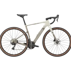Gravelbikes Bikepacking < Cannondale TOPSTONE Carbon 3 - 2X Shimano GRX - Gravelbike - 2026 - chalk