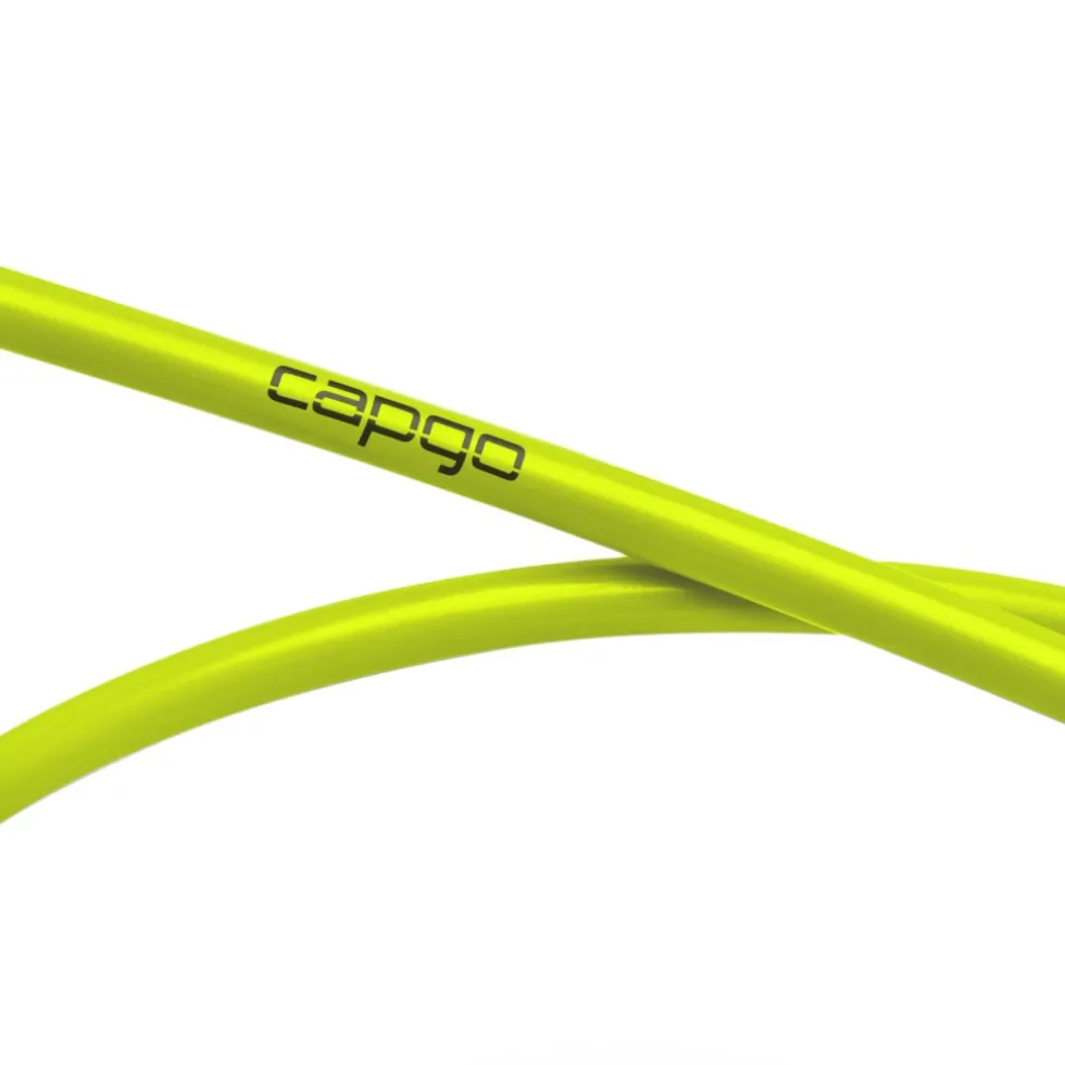 capgo Schakelkabelhoes - Blue Line | 4mm | PTFE - lime | 3000mm
