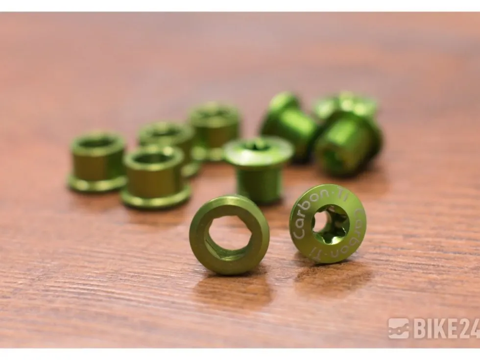 Carbon-Ti X-Fix Road Chainring Fixing Bolt Set - gold