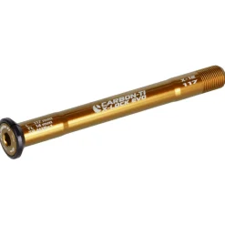 Carbon-Ti X-Lock EVO Steekas - 12x100mm - X-12 - M12x1.0mm - Lengte 117mm - goud