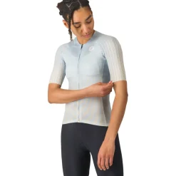 Castelli Free Speed 3 Race Fietsshirt met Korte Mouwen Dames - winter sky/silver moon 486