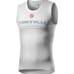 Castelli Active Cooling Hemd zonder Mouwen Heren - silver grey 870