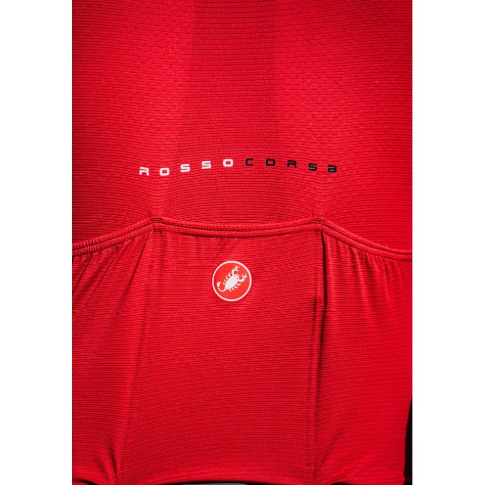 Castelli Aero Race 7.0 Fietsshirt met Korte Mouwen Heren - light black 085