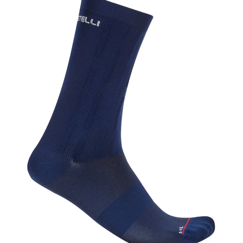 Castelli Aero Race Pro 20 Sokken - belgian blue 424