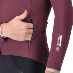 Castelli Alpha 150 Jas Heren - deep bordeaux/clay 625