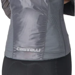 Castelli Aria Shell Jas Dames - dark grey 030