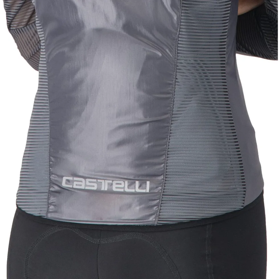 Castelli Aria Shell Jas Dames - dark grey 030