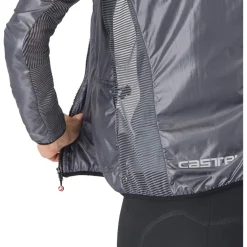 Castelli Aria Shell Jas Dames - dark grey 030