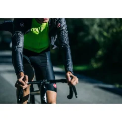 Castelli Aria Shell Jas Heren - silver grey 870