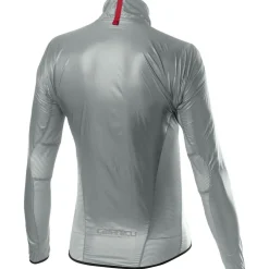 Castelli Aria Shell Jas Heren - silver grey 870