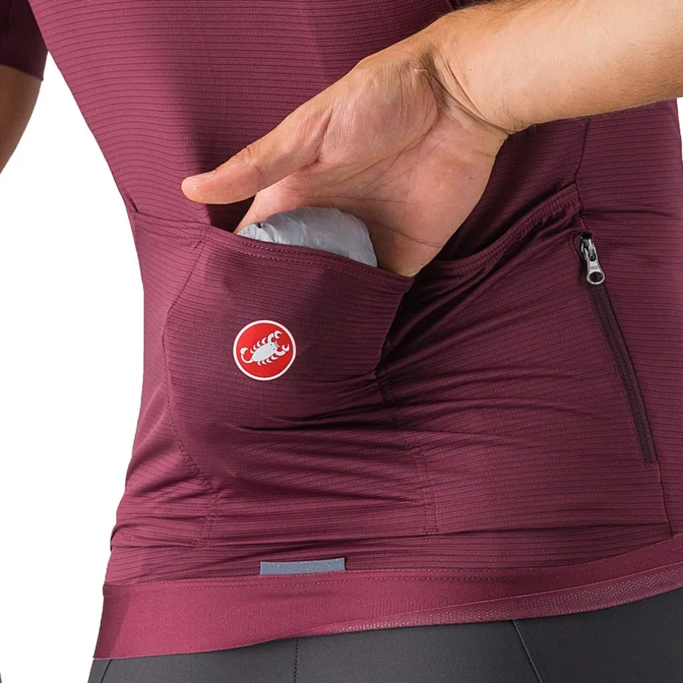 Castelli Aria Shell Jas Heren - silver grey 870