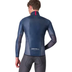 Castelli Aria Shell Jas Heren - belgian blue 424