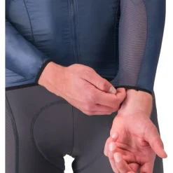 Castelli Aria Shell Jas Heren - belgian blue 424