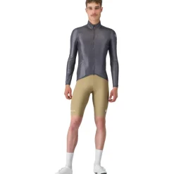 Windjacks < Castelli Aria he 2 Ja Heren - dark grey 030