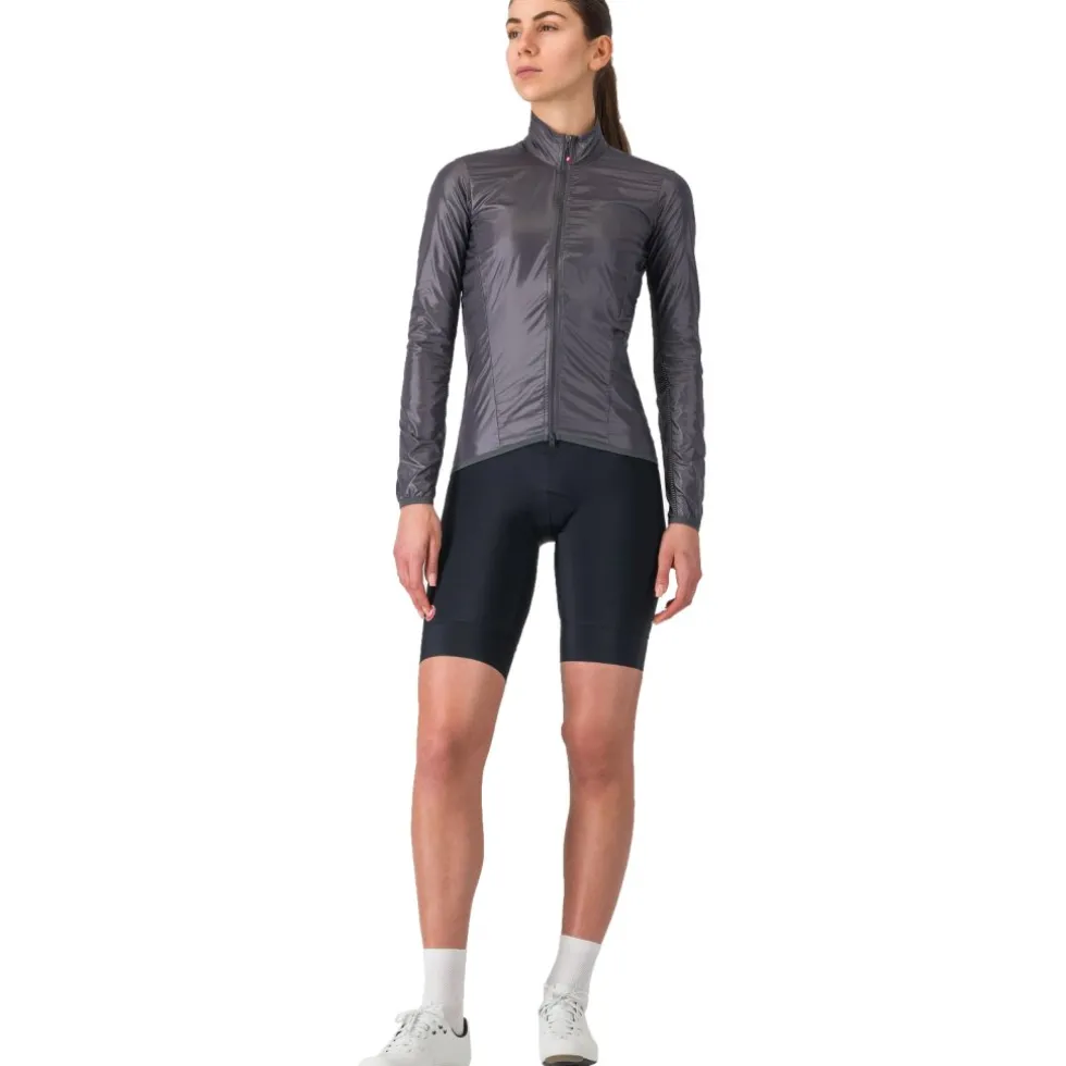 Castelli Aria Shell 2 Jas Vrouwen - dark grey 030