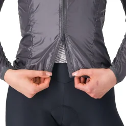 Castelli Aria Shell 2 Jas Vrouwen - dark grey 030