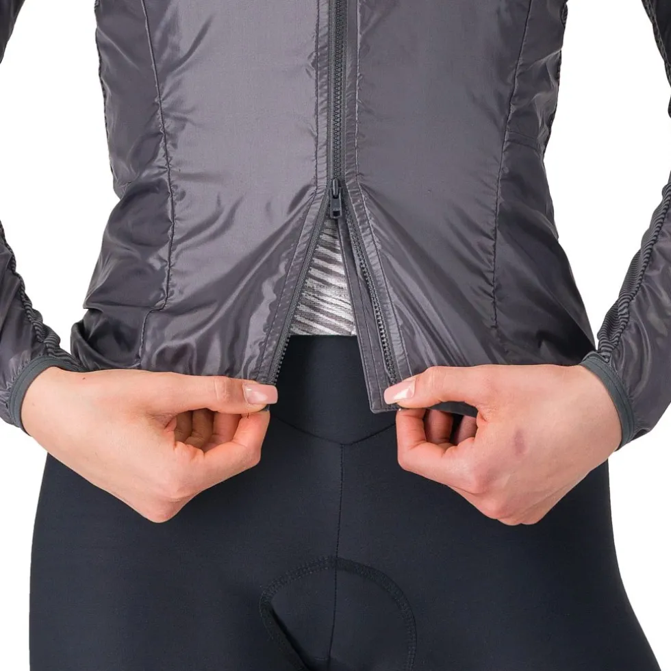 Castelli Aria Shell 2 Jas Vrouwen - dark grey 030