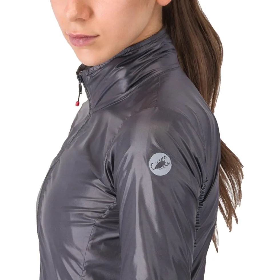 Castelli Aria Shell 2 Jas Vrouwen - dark grey 030