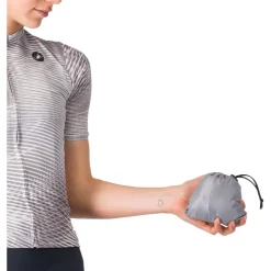 Castelli Aria Shell 2 Jas Vrouwen - silver grey 870