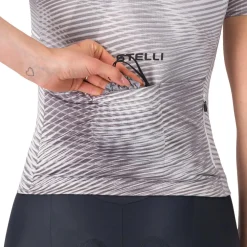 Castelli Aria Shell 2 Jas Vrouwen - silver grey 870