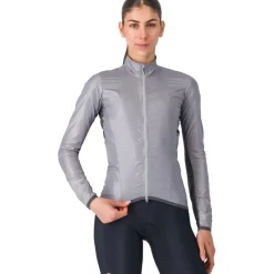Castelli Aria Shell 2 Jas Vrouwen - silver grey 870