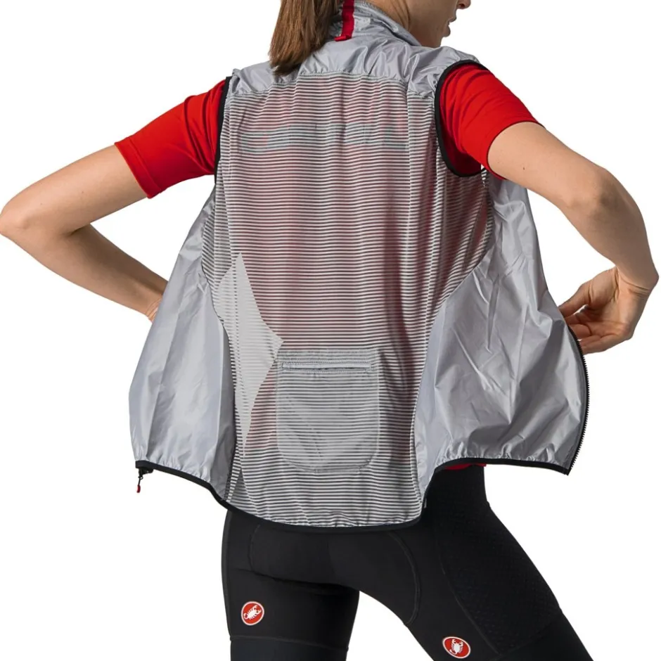 Vesten < Castelli Aria Vest Dames - siver grey 870
