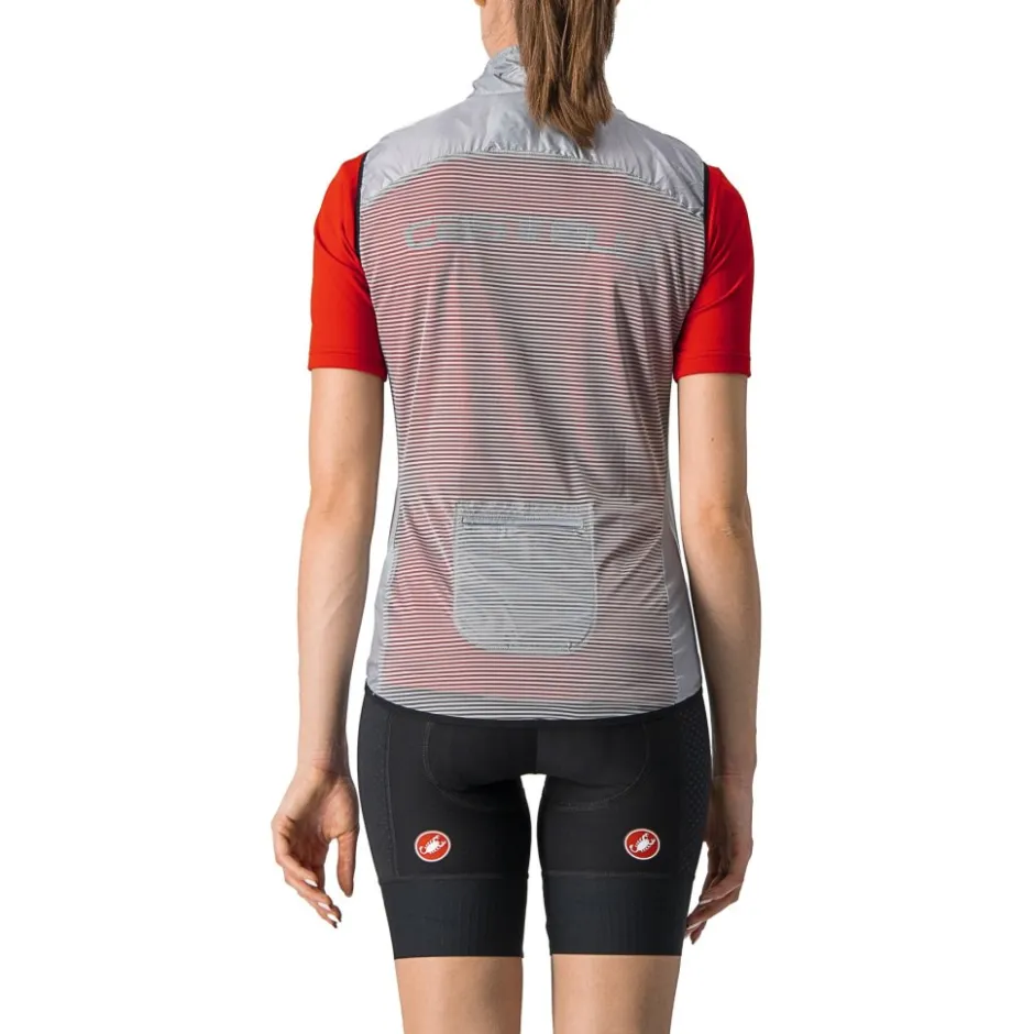Vesten < Castelli Aria Vest Dames - siver grey 870