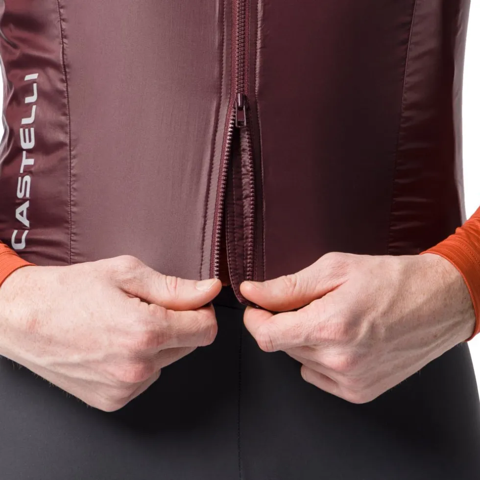 Castelli Aria 2 Vest Heren - deep bordeaux 625