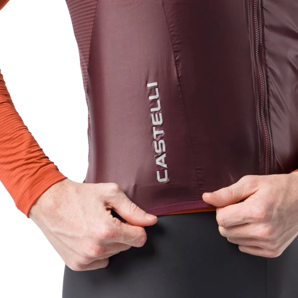 Castelli Aria 2 Vest Heren - deep bordeaux 625