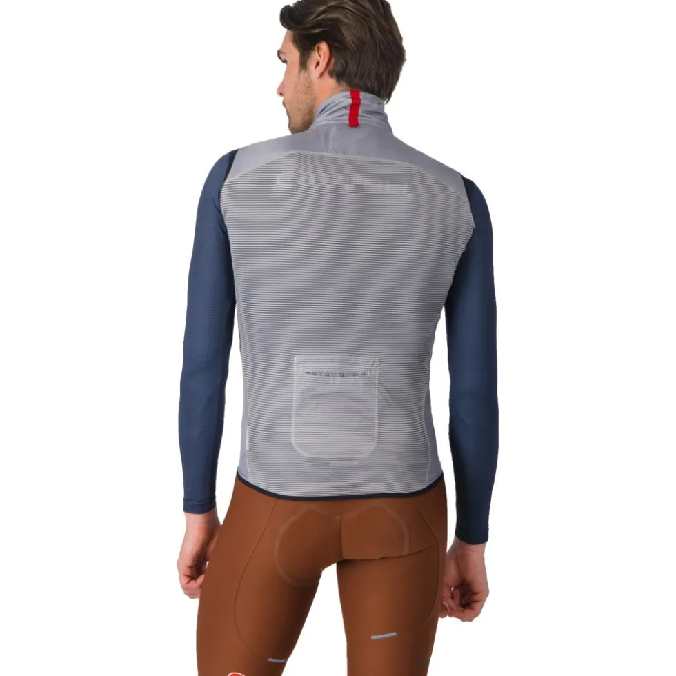 Castelli Aria Vest Heren - silver grey 870