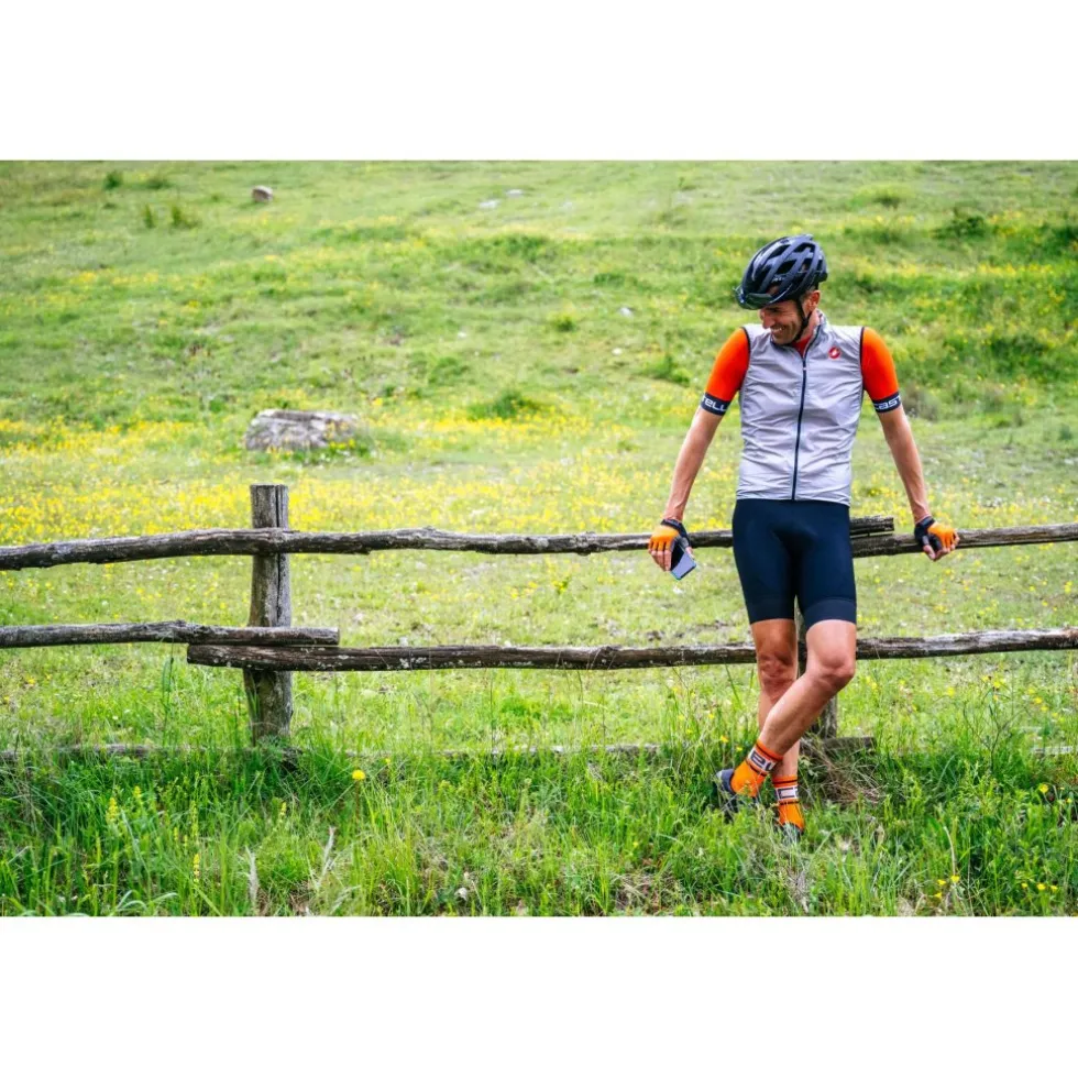 Castelli Aria Vest Heren - silver grey 870