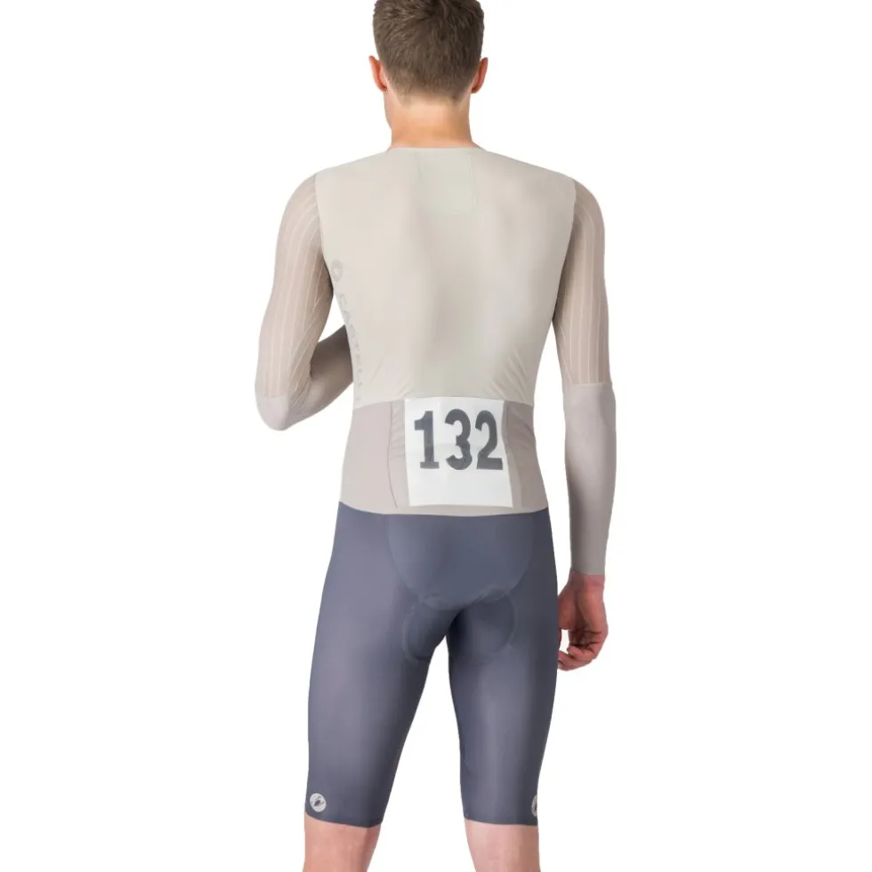Castelli Body Paint V TT Speedsuit Heren - silver moon/clay/smoky grey 053