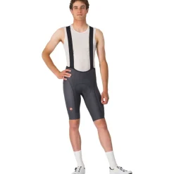 Bib Shorts|Wielrenbroeken < Castelli Copetizione 2 Fiethort et Brete Heren - dark grey 030