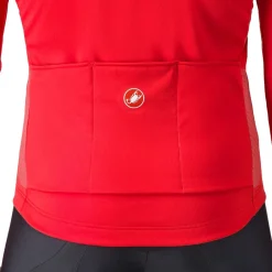 Racefietsjacks|Winterjassen < Castelli Copetizione Ja Heren - rood 023