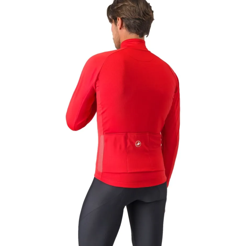 Racefietsjacks|Winterjassen < Castelli Copetizione Ja Heren - rood 023