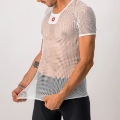 Castelli Core Mesh 3 SS Hemd met Korte Mouwen Heren - wit 001