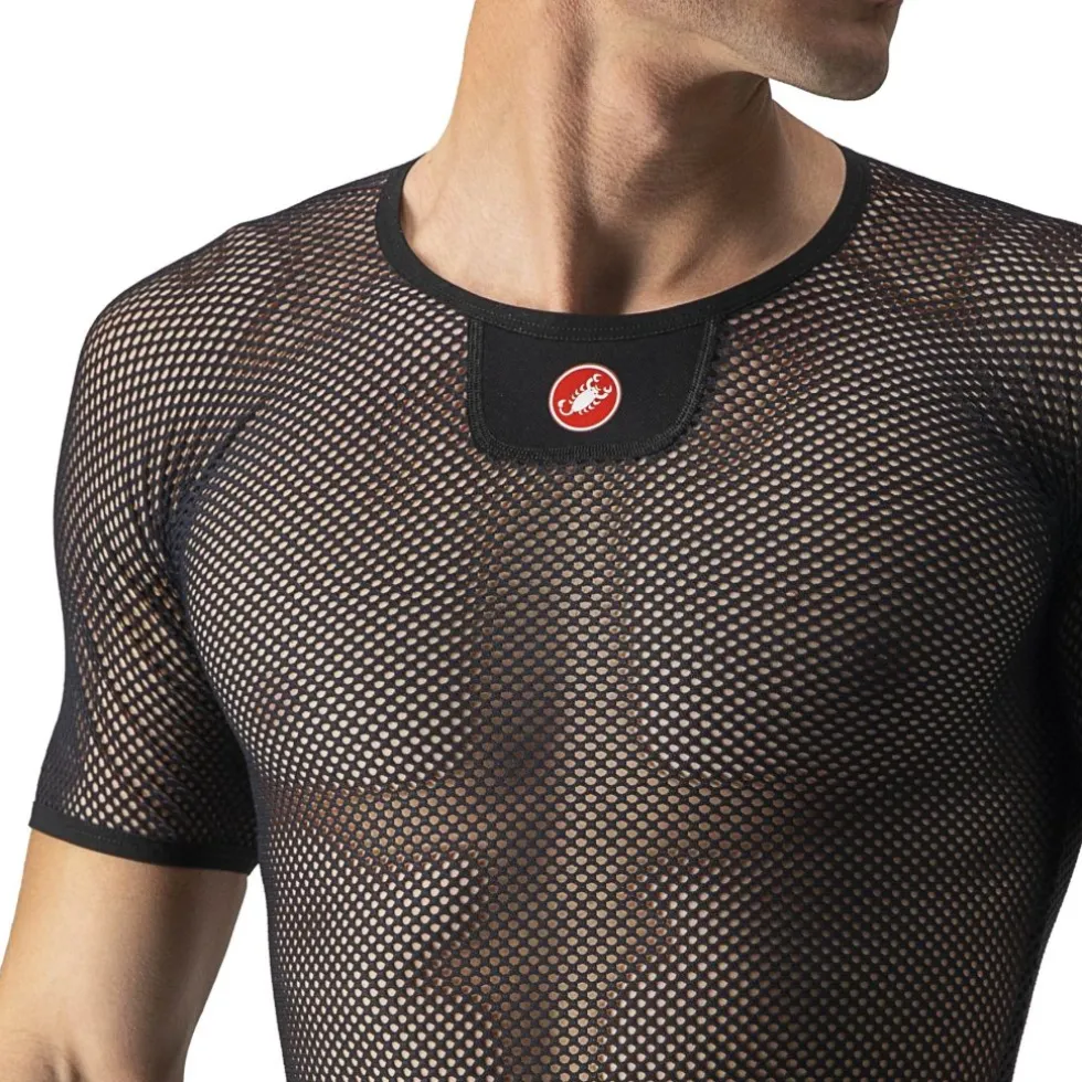 Castelli Core Mesh 3 SS Hemd met Korte Mouwen Heren - zwart 010