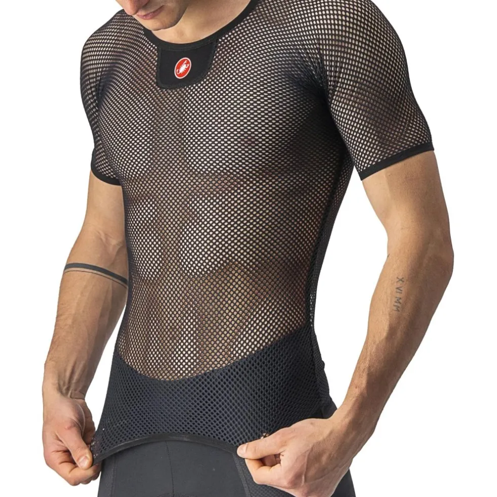 Castelli Core Mesh 3 SS Hemd met Korte Mouwen Heren - zwart 010