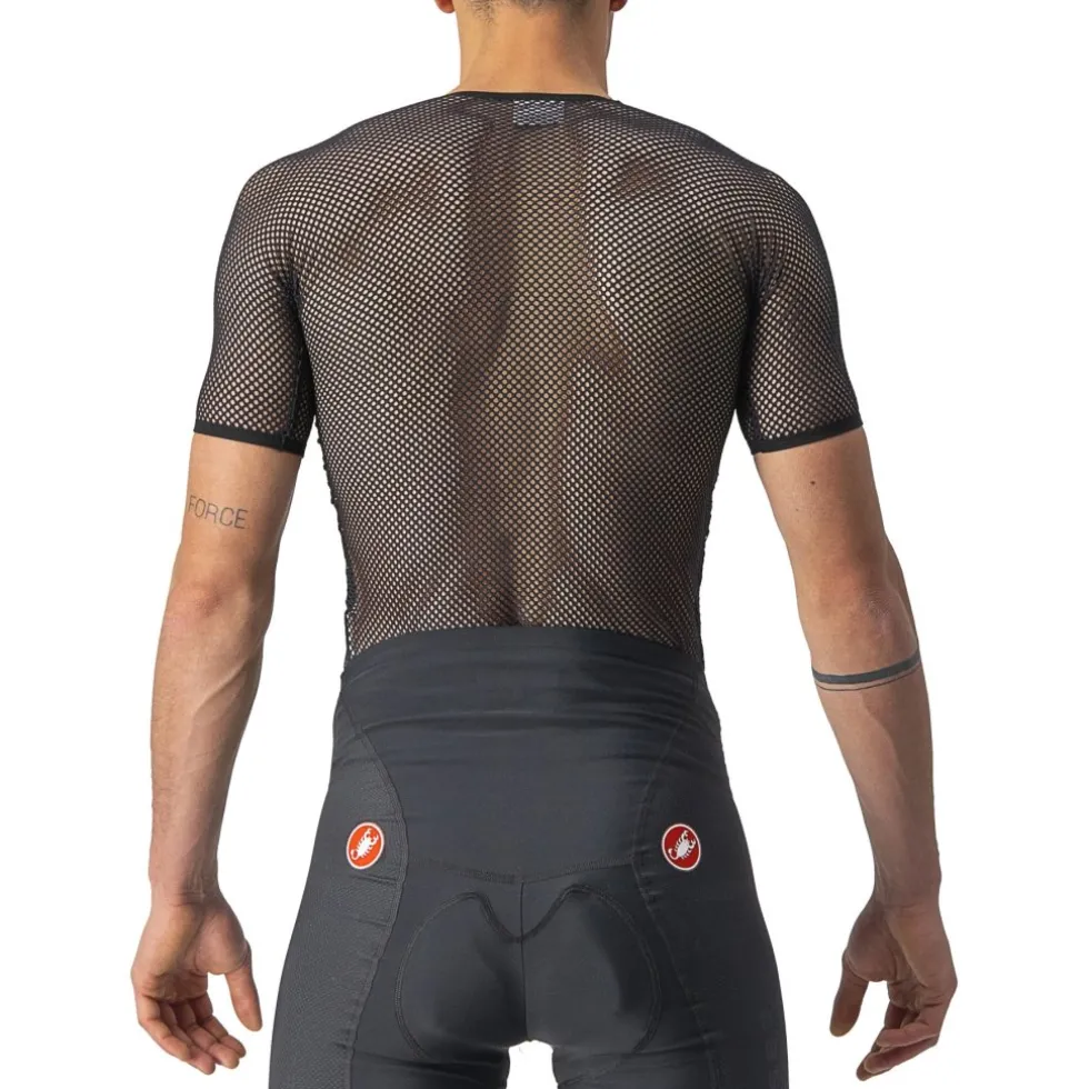 Castelli Core Mesh 3 SS Hemd met Korte Mouwen Heren - zwart 010