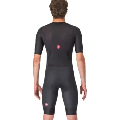 Trisuits|Trisuits < Castelli Core Tri Racebody Korte ouw Heren - zwart 010