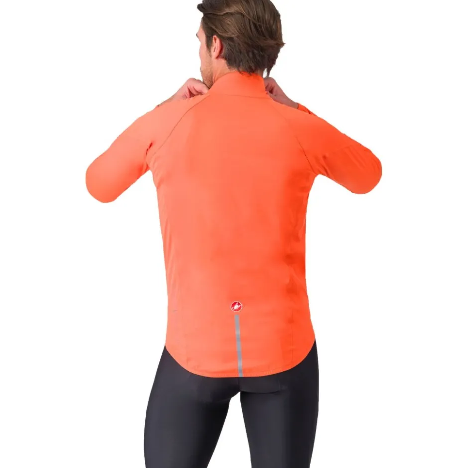 Regenjassen < Castelli Eergency 3 Regenja Heren - briiant orange 034