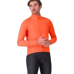 Regenjassen < Castelli Eergency 3 Regenja Heren - briiant orange 034