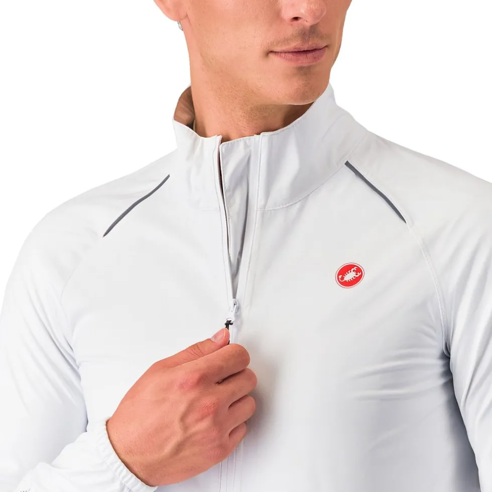 Castelli Emergency 3 Regenjas Heren - wit 001
